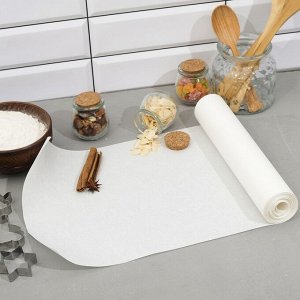 Пергамент силиконизированный, белый, жиростойкий, 38 см x 75 м
