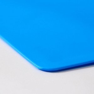 Доска разделочная «Эко», 34?24?0,2 см, прямоугольная, цвет голубой