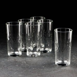 Набор стаканов высоких «Геометрия», 230 мл, 6 шт
