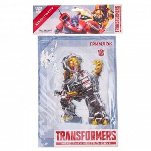 3D конструктор из пенокартона "TRANSFORMERS, Гримлок", 1 лист, Трансформеры