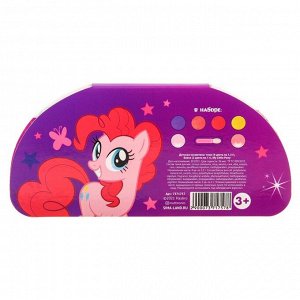 Набор косметики My Little Pony тени 4 цвета по 1,3 гр, блеск 2 цвета по 1 гр