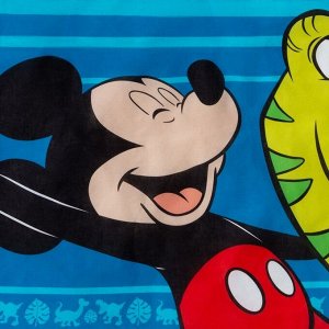 Disney Пододеяльник детский &quot;Jungle&quot;, Микки Маус, 143х215 см, 100 % хлопок, поплин