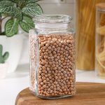 Банка для сыпучих продуктов «Лорд», 1 л, 9,5?18,5 см