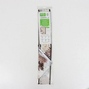 Органайзер для белья Доляна «Астра», 7 отделений, 34x30,5x10 см, цвет коричневый
