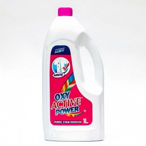 Пятновыводитель жидкий для белых тканей, Oxy White Active Power 1 л