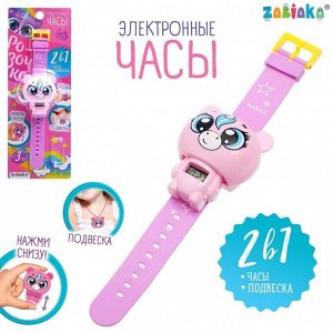 ZABIAKA Электронные часы «Розочка», цвет розовый