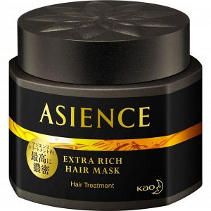 KAO Густая восстанавливающая маска "Asience" для волос длительного действия "Экстра увлажнение" 180 г / 24