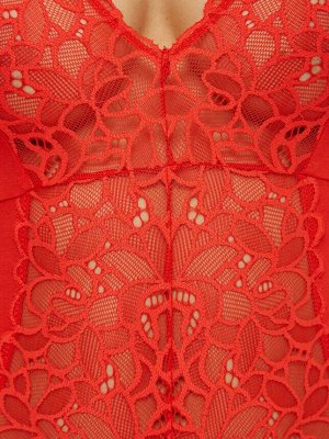LUI et ELLE EF3901 rouge Боди женское
