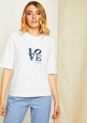 Свитшот T-SHIRT RICAMO LOVE