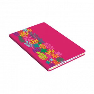 Записная книжка А6+ 80л линейка BE HAPPY! Дизайн 6 КЗБХК6802995