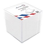 Блок для записи 9х9х9см белый в пластик боксе Attomex 2013405