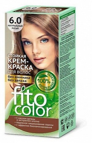 Краска-крем д/волос "Fitocolor" стойкая т.6.0  Натур.-Русый 115 мл арт.4829 /20/