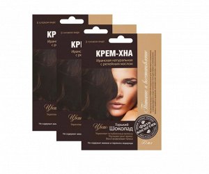 Хна-крем 50 мл. Фито  Иранская Горький шоколад с репейн. маслом  арт.1093/15/
