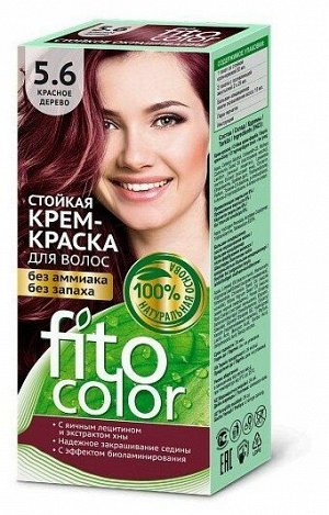 Краска-крем д/волос "Fitocolor" стойкая т.5.6 Красное дерево 115 мл арт.4827 /20/