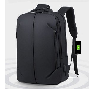 Рюкзак с USB портом Borgo Antico. 2031 black