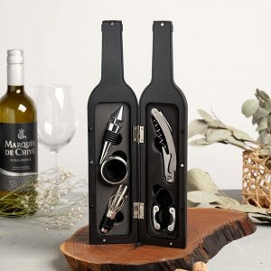 Подарочный набор для вина "Для ценителей", 32,5 х 7 см