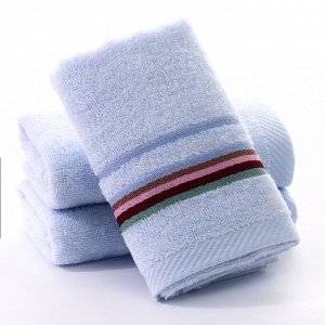 Хлопковое полотенце, с полосками, 32*72 см