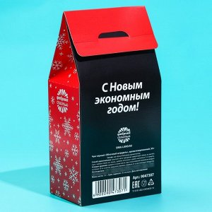 Подарочный чай «Лучший новогодний подарок», вкус: яблочный штрудель, 50 г.
