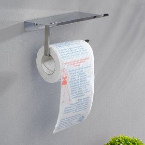 Сувенирная туалетная бумага "Анекдоты", 2 часть, 9,5х10х9,5 см