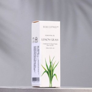 Ароматическое масло с удобным дозатором ROSE COTTAGE AROMA, 10 мл, лемонграсс