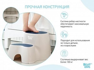 Ступенька-подставка для детей ROXY-KIDS, синяя.