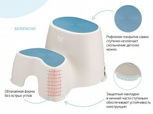 Ступенька-подставка для детей ROXY-KIDS, синяя.