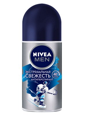 Нивея Дезодорант-антиперспирант шариковый Nivea Men "Экстремальная свежесть" с ментолом, 50 мл