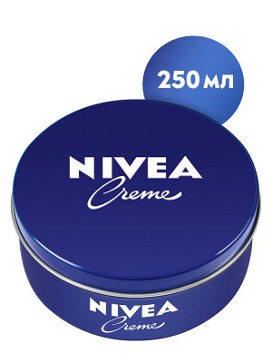 Нивея Увлажняющий универсальный крем Nivea Crеme для лица, рук и тела с пантенолом, 250 мл