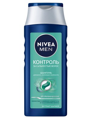 Нивея Шампунь для волос Nivea Men "Контроль за сальностью волос", 250 мл