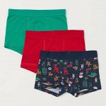 Боксеры для мальчика 3шт H&amp;M.