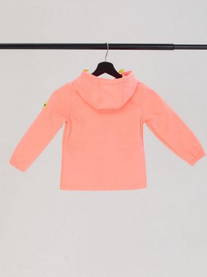 Куртка детская ветровка демисезонная цвет Розовый