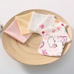 Набор платочков детских для девочки (6 штук), цвет в ассортименте