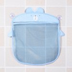 Органайзер для хранения подвесной для ванной комнаты, цвет голубой