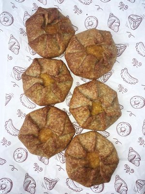 Галета с абрикосом (заморозка), 5 шт (5 галет)