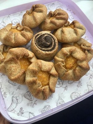 Галета с абрикосом (заморозка), 5 шт (5 галет)