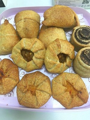 Галета с абрикосом (заморозка), 5 шт (5 галет)