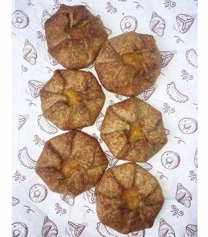Галета с яблоком и корицей (заморозка),  5 шт