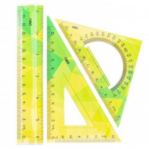 Набор гибких линеек  3 предмета (deli)
