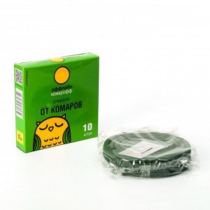 Комарофф оффлайн ДЛИТЕЛЬНО Спирали, NEW, коробка 10 шт
