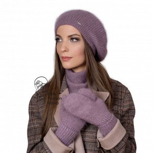 ЛЕЯ варежки женские, фиалка