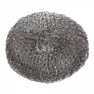 Губки (мочалки) для посуды металлические LAIMA, КОМПЛЕКТ 6 шт., сетчатые по 15 г, 603103