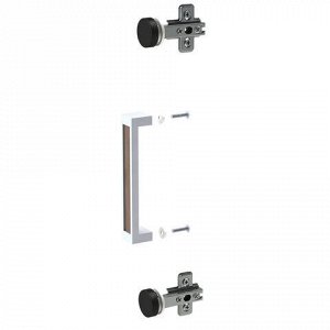 Фурнитура для двери стеклянной в алюминиевой рамке "Приоритет", лагос, КФ-939, КФ-939 лагос