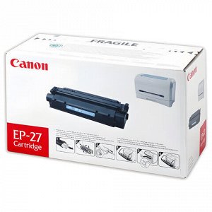 Картридж лазерный CANON (EP-27) LBP-3200/MF3228/3240/5730, ресурс 2500 страниц, оригинальный, 8489A002