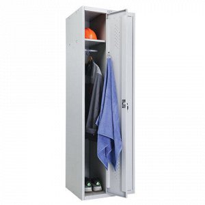 Шкаф металлический для одежды ПРАКТИК "ML/LS-21", двухсекционный, 1830х600х500 мм, 29 кг, разборный