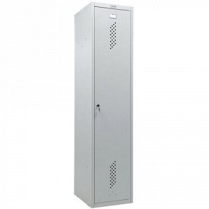 Шкаф металлический для одежды ПРАКТИК "ML/LS-11-40D", 2 отделения, 1830х400х500 мм, 23 кг, разборный, S23099403902