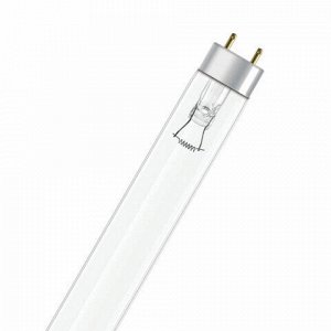 Лампа БАКТЕРИЦИДНАЯ ультрафиолетовая LEDVANCE TIBERA UVC, 15 Вт, G13, трубка 45 см, 99201, 4058075499201