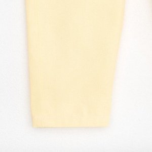 Джинсы для девочки KAFTAN 38 (146-152 см), цвет желтый