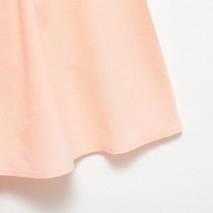 Платье для девочки MINAKU: Cotton Collection цвет светло-розовый, рост 104