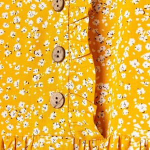 Платье для девочки MINAKU цвет желтый, р-р 98