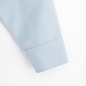 Рубашка для девочки джинсовая, укороченная KAFTAN 34 (122-128 см), цвет голубой